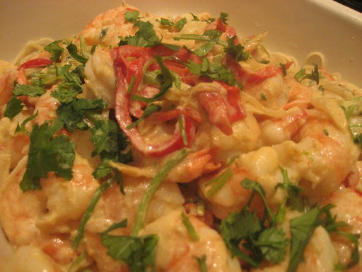 Ellen's dish with red bell pepper looks wonderful. If only I could taste it!
