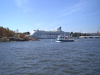 Waterbus passing by Waterbus passing by