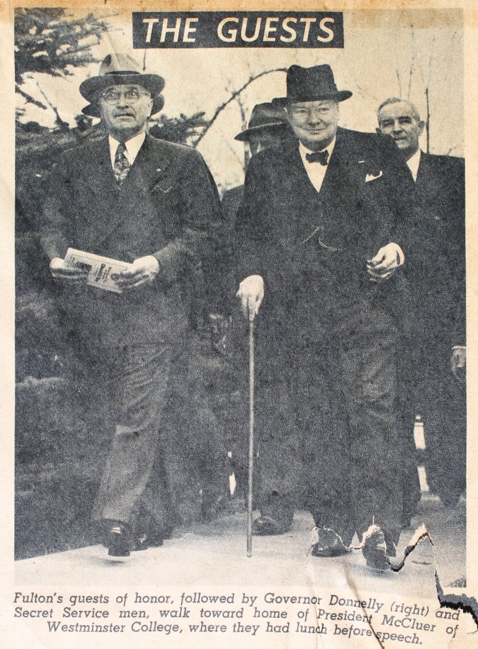 Churchill Iron Curtain Speech Quotes Links