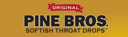 Check out Pine Bros. Softish Throat Drops