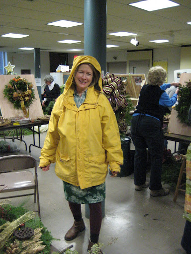 Getting Ready to Spray in the Rain