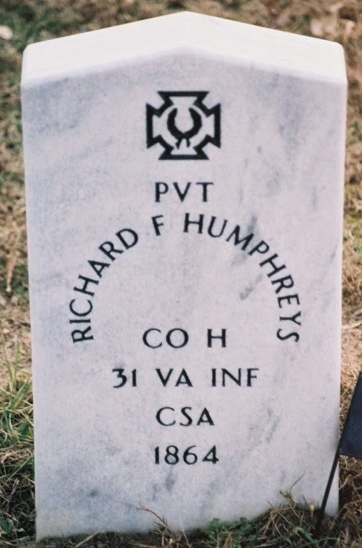 [HUMPHREYS_Richard%2520F_headstone_1864_SpotsylvaniaConfederateCemetery_Spotsylvania%2520Co%2520VA%255B2%255D.jpg]