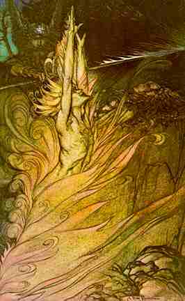 Wotan Commands Loge, Asatru Gods And Heroes