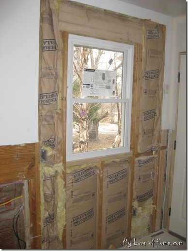 Laundry room window