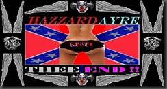 a HAZZARD REBEL TAIL a HAZZARD REBEL TAIL