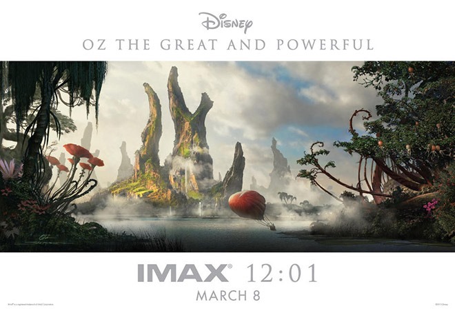 Oz The Great and Powerful IMAX 1201 Poster