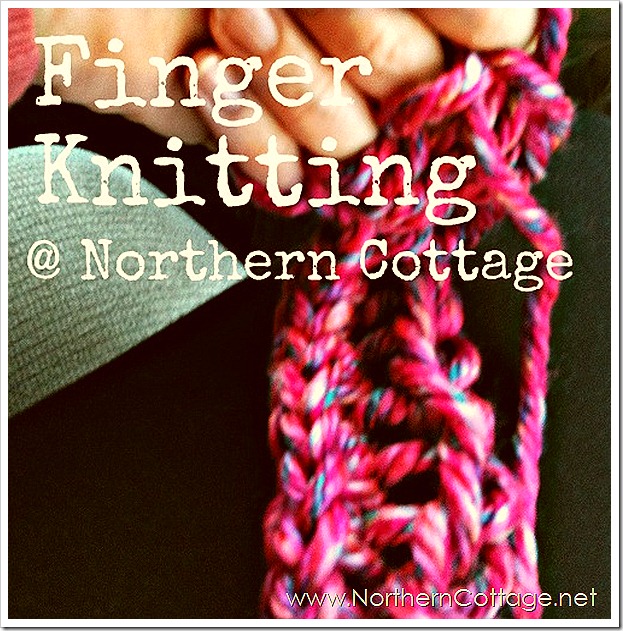 northern cottage finger knitting