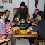 Chouette soirée raclette - Gwéno, Firmin et Didier, Joan, Antinoé et Maïna