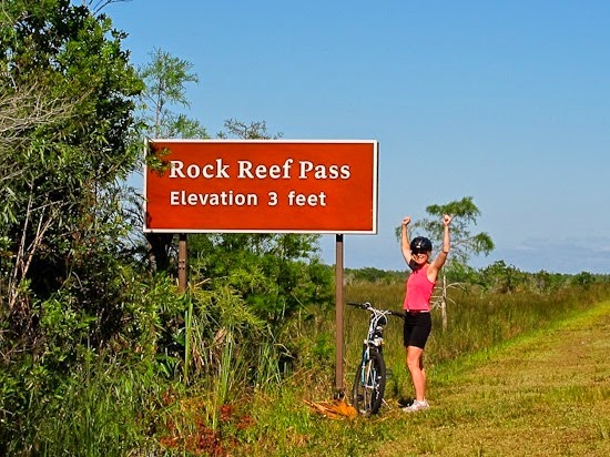 Everglades National Park by Bicycle Rock Reef Pass 