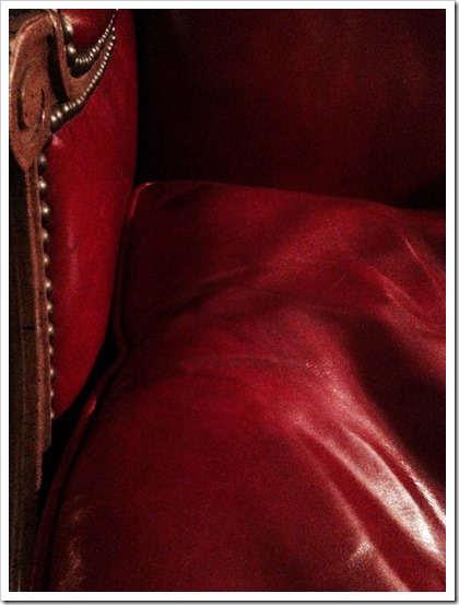 Red Leather Chair