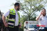 Overturned Truck On Paiken Drive In Spring Valley (Moshe Lichtenstein) - IMG_4485.JPG