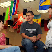 Students in the Barbara Ying Center (international student activity center)