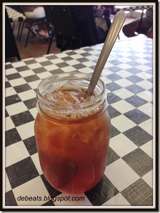 sweet tea cafe tea framed