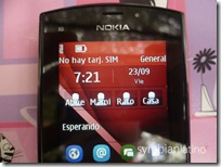 Nokia Asha 303 pantalla
