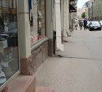 They are quiet visual in the city architecture, - a part of the street experience.