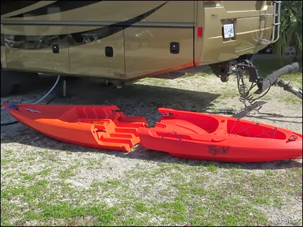 break apart kayak