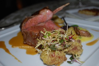 Slow roasted U.S. Colorado lamb rack