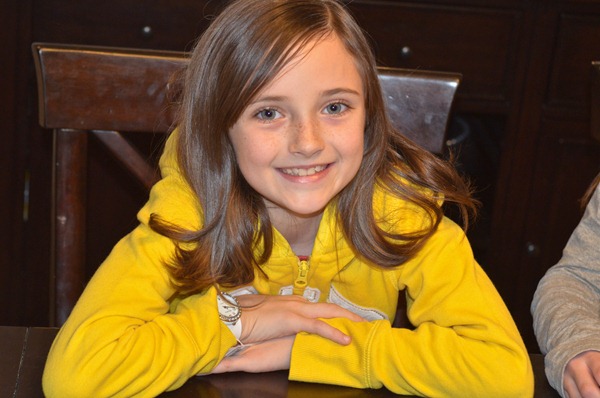 Emily yellow sweatshirt