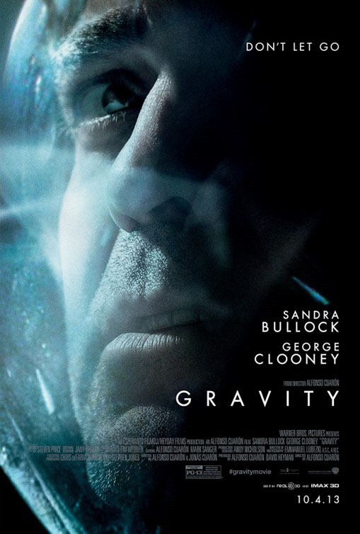 George Clooney a Gravitáció legújabb poszterén