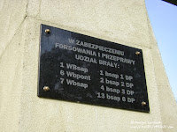 Gozdowice -Pomnik Sapera (odsłonięty dla uczczenia pamięci saperów poległych w pierwszym dniu forsowania Odry -16 kwietnia 1945 r.)