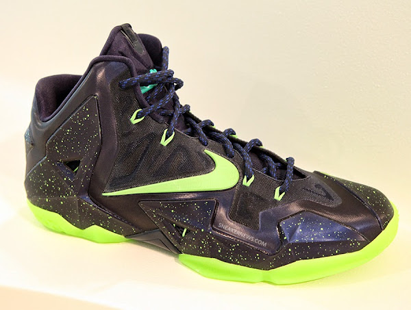 Five Different Nike LeBron XI iD Real Life Samples