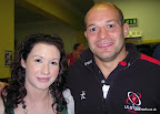 Rory wishes Eliza all the best for the World Cup.