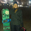 Getting ready to snowboard 1