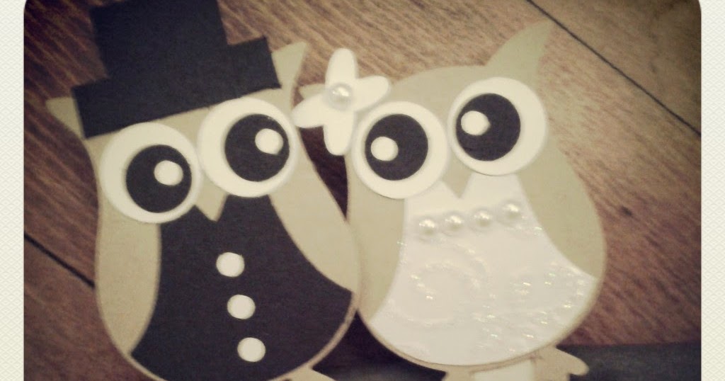 manu's papierwelt Eulen Hochzeit