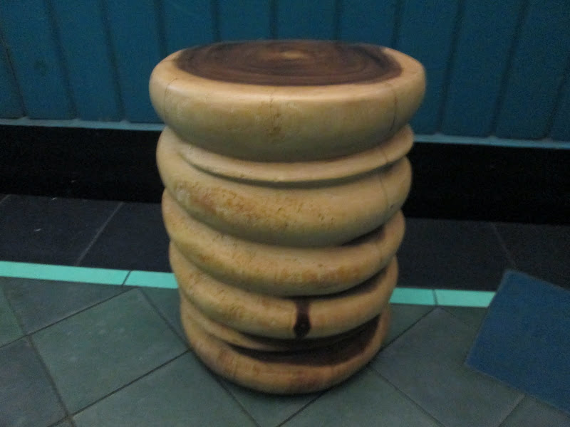 Organic Wood Stool 1