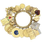 A Charm Bracelet, with 20 assorted charms.
Estimate: $25,000-$35,000