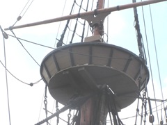 Plymouth Mayflower 8.13 2 largest crows nest