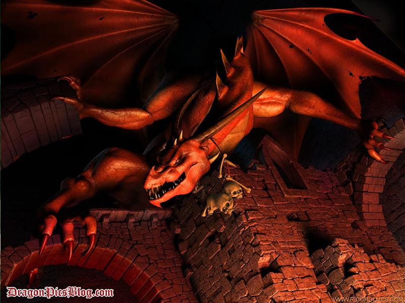 Red Underworld Dragon, Dragons