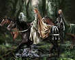 Elf Princess With A Retinue