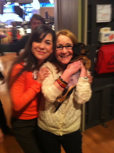 It's no wonder why producer Barbara Fight does all the animal segments -- she is doggie obsessed!