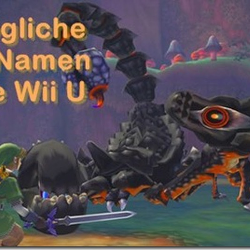 10 mögliche neue Namen für die Wii U