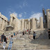 Climbing the Acropolis. The Propylaea.