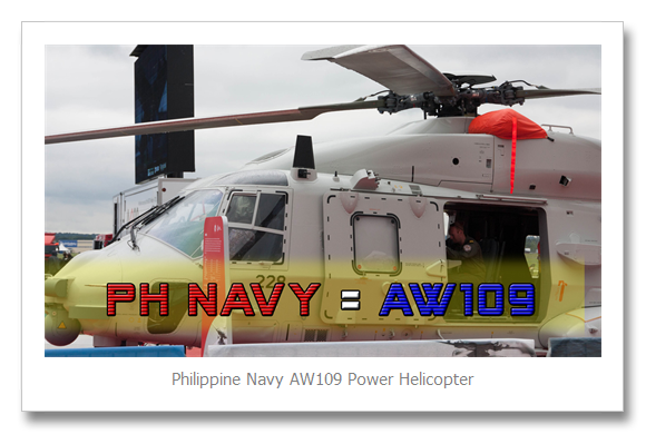 Philippine Navy AW109 Power Helicopter