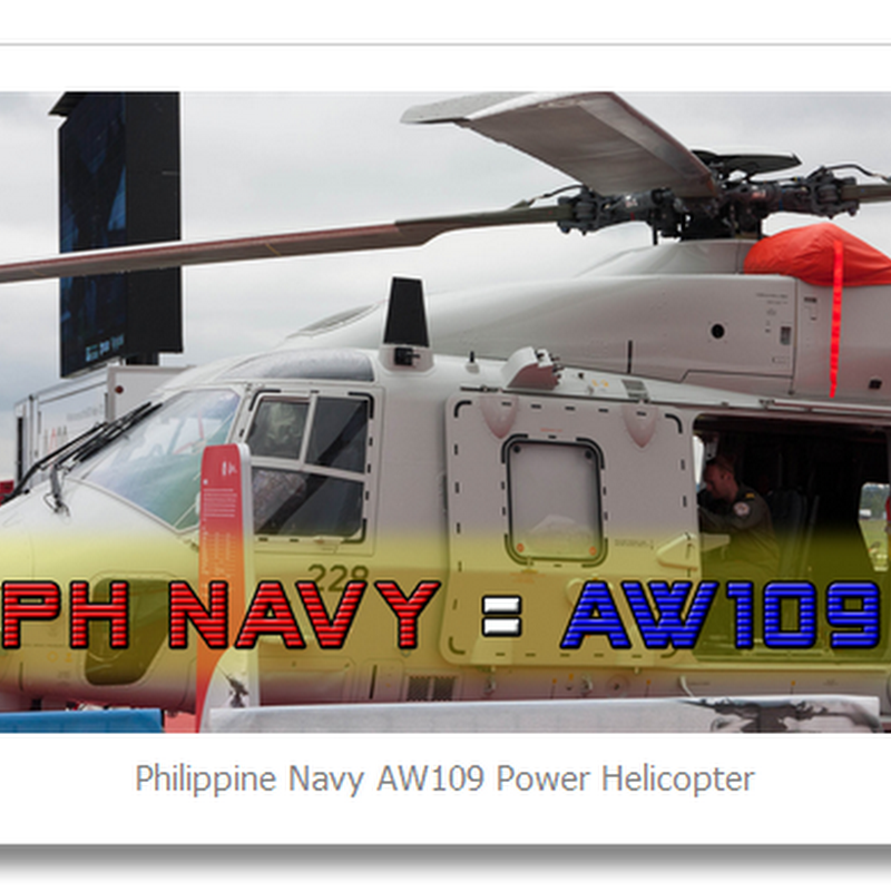 Philippine Navy Modernization - AgustaWestland AW-109 Power Helicopter Demonstration