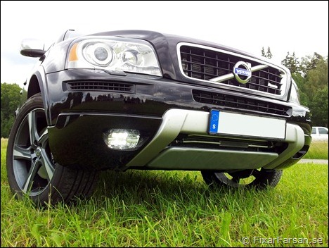 Markfrigång Volvo XC90 D5 R-Design Black Test Provkörning