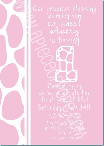 Pink Giraffe