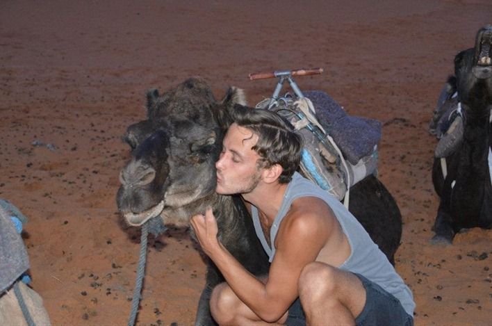 KissingCamelinMoroccanSaharadesert