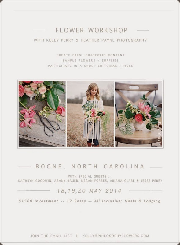 Flower Workshop Flyer Flower Workshop Flyer