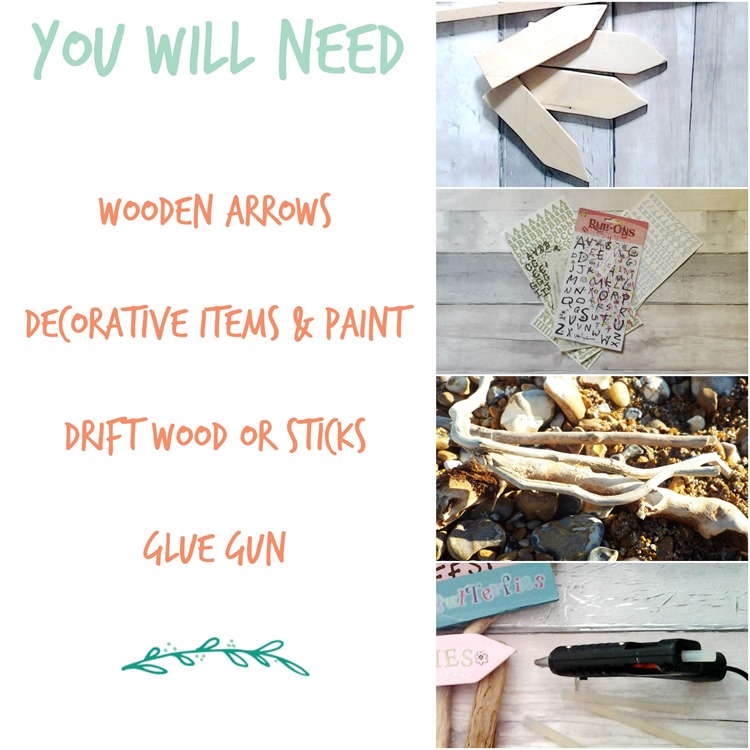 National Gardening Week ~ How To Make Garden Sign Posts