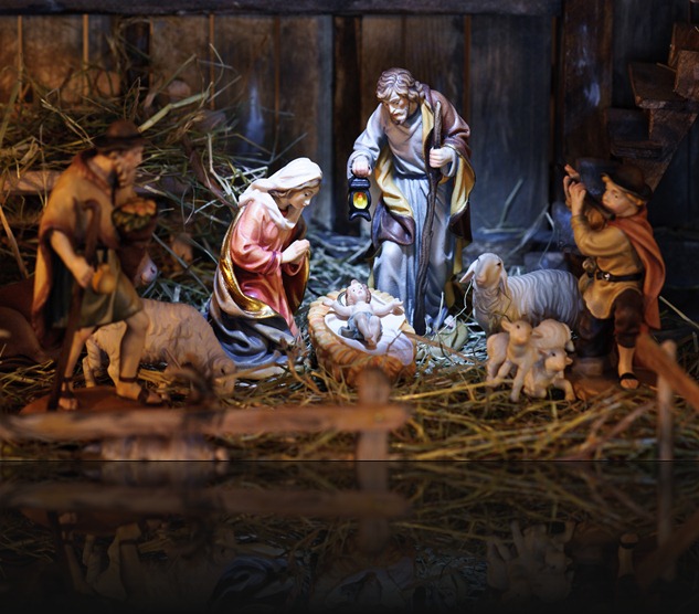 EL PRIMER PESEBRE DE NAVIDAD el primer pesebre de navidad: