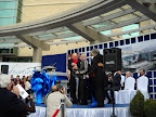 After ribbon-cutting ceremony, Dov Siporin, Jon Huntsman, Sr., Linda May Hill and Karen Huntsman