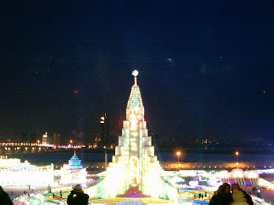 Ice Festival - Harbin - So cold my camera stopped working after this! My phones LCD display froze!