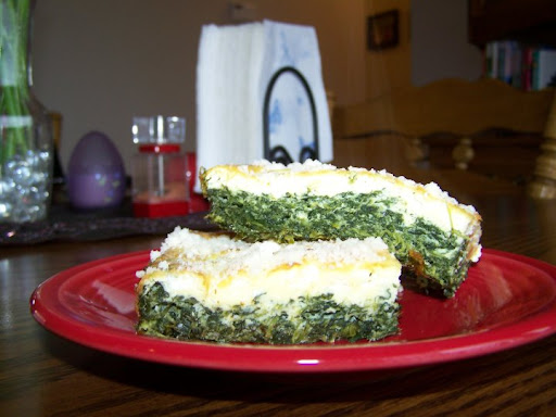 Becky's beautiful photo of her spinach torta. Becky's beautiful photo of her spinach torta.