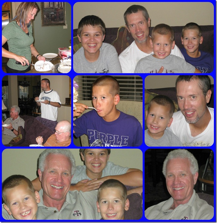 Father's Day collage