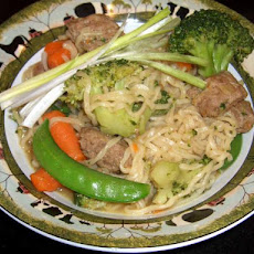 Asian Meatball Soup