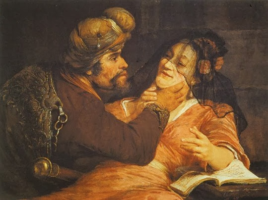 800px-Gelder,_Aert_de_-_Tamar_and_Judah_-_1667